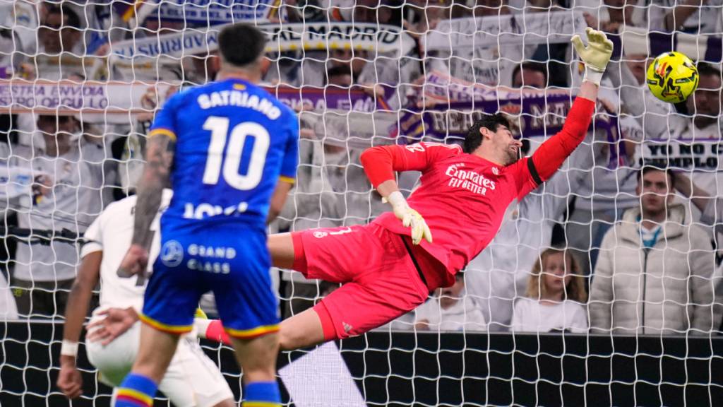 Getafes Martin Satriano gelingt in Madrid der einzige Treffer der Partie