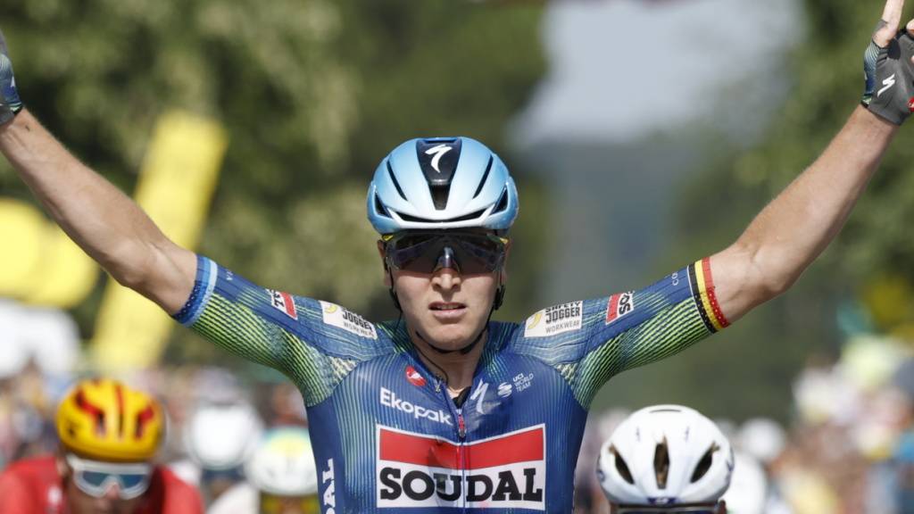 Der Belgier Tim Merlier durfte sich über den näcshten Sieg an der Tour de France freuen