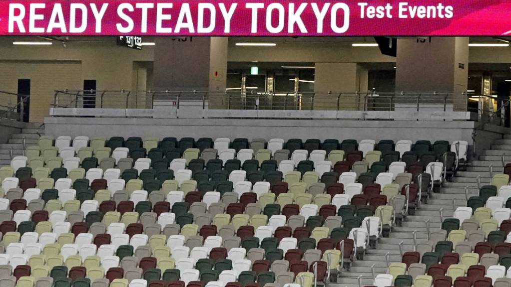 Die Tribünen an den Olympischen Spielen in Tokio werden leer bleiben.