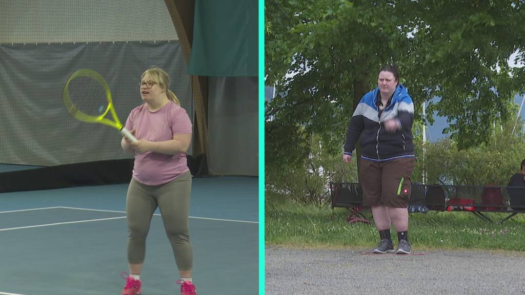 National Games - Zwei Athletinnen