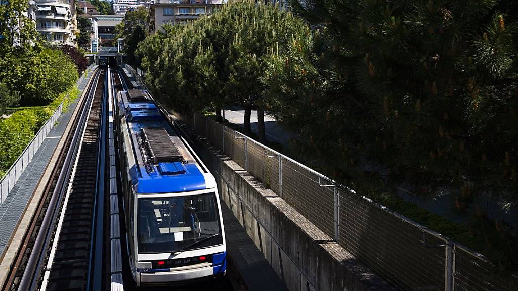 Die Metro von Lausanne ist eine Erfolgsgeschichte. Um die stetig steigende Passagierzahl bewältigen zu können, soll das Streckennetz bis 2027 ausgebaut werden.
