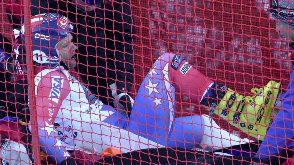 Steven Nyman wird nach seinem heftigen Sturz in Garmisch in dieser Saison keine Rennen mehr bestreiten