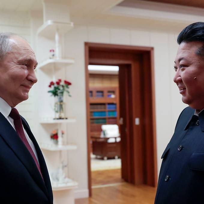 Putin sucht Kriegshilfe bei Kim in Nordkorea - Nacht im Überblick