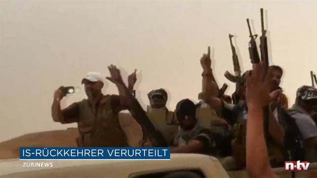 IS-Rückkehrer zu 10 Monaten bedingter Freiheitsstrafe verurteilt