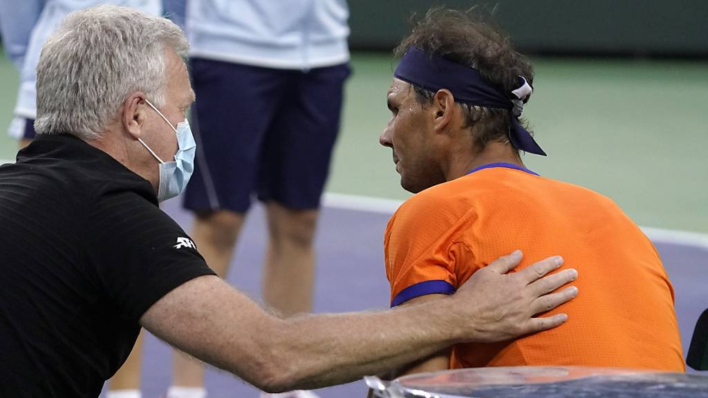 Rafael Nadal musste bereits beim Turnier in Indian Wells zwischendurch medizinische Hilfe in Anspruch nehmen.