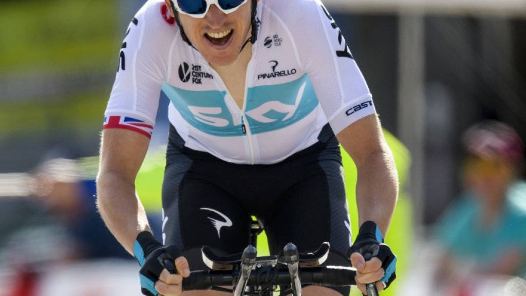 Der Brite Geraint Thomas bringt sich nach seinem Gesamtsieg an der Dauphiné-Rundfahrt für die Tour de France in Stellung