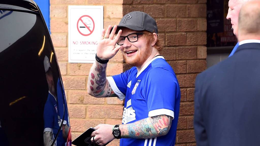 Ed Sheeran Ypswich Town Football Club