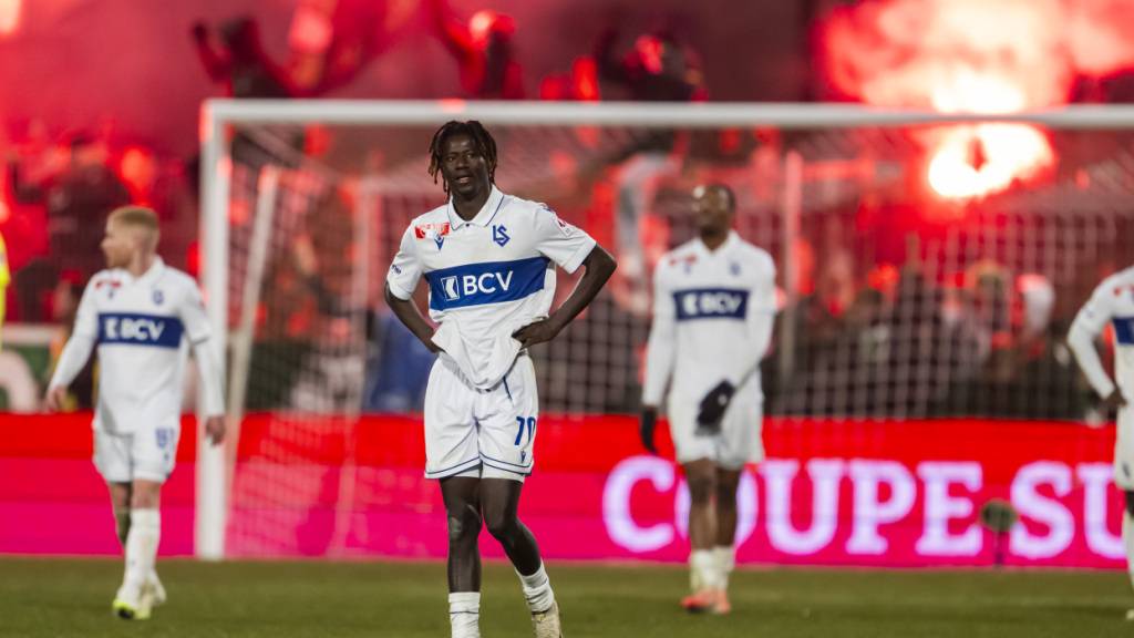 Hängende Köpfe bei Lausanne nach dem Achtelfinal-Aus gegen Yverdon