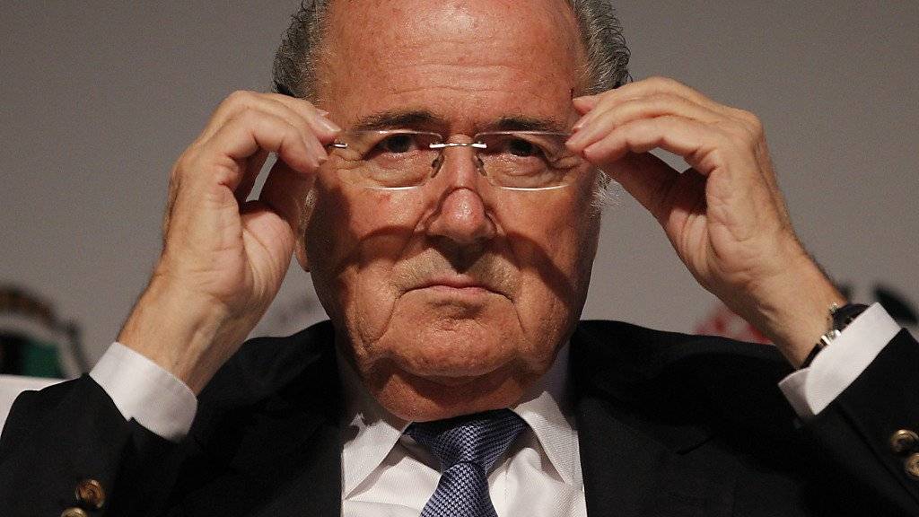 Sepp Blatter, als er noch die FIFA präsidierte (Archiv)