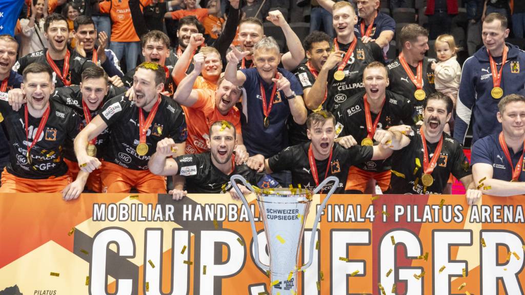 Kadetten Schaffhausen gewinnen den Schweizer Cup