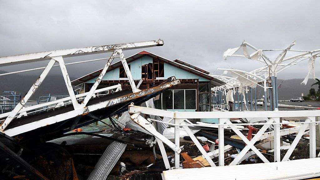 Bilder der Zerstörung im australischen Ferienparadies Airlie Beach nach dem Wirbelsturm «Debbie»..
