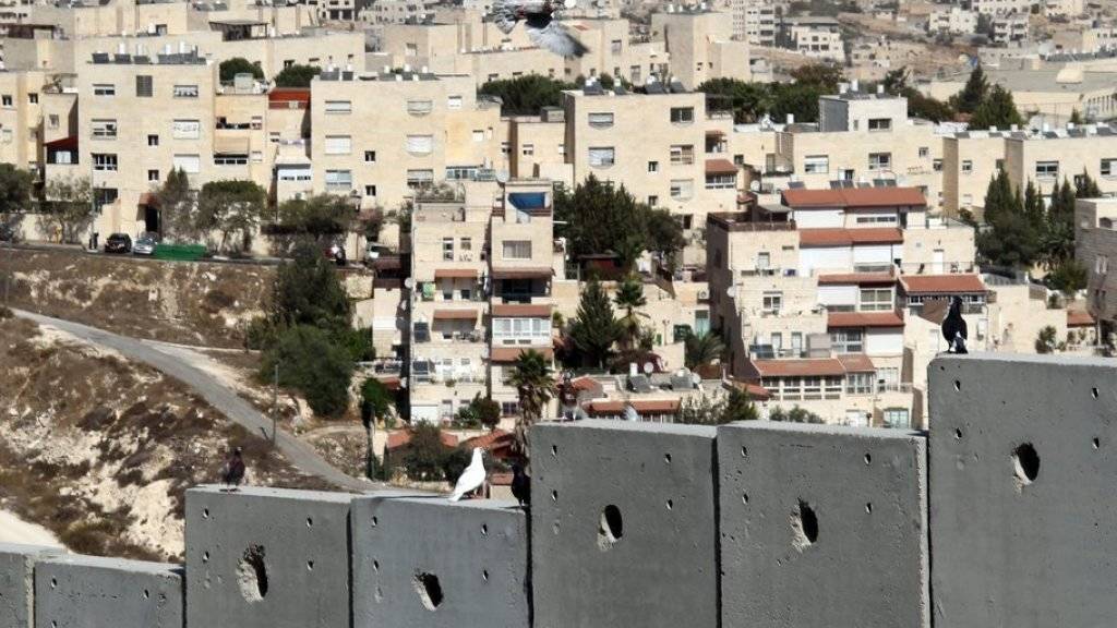 Eine jüdische Siedlung nördlich von Jerusalem. Die EU schreibt vor, dass Produkte aus Siedlungen gekennzeichnet sein müssen. (Archiv)