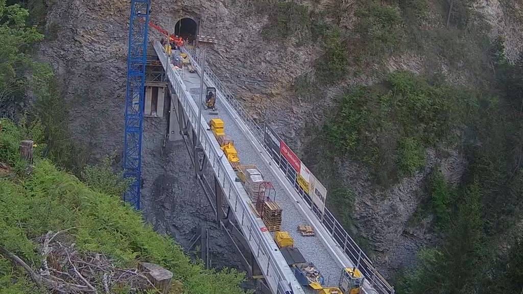 Neues Castielerviadukt in Graubünden erfolgreich platziert