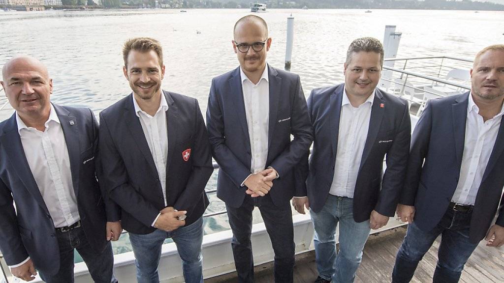 Die Spitzenfunktionäre von Swiss Ice Hockey präsentierten in Luzern ihren Saison-Ausblick