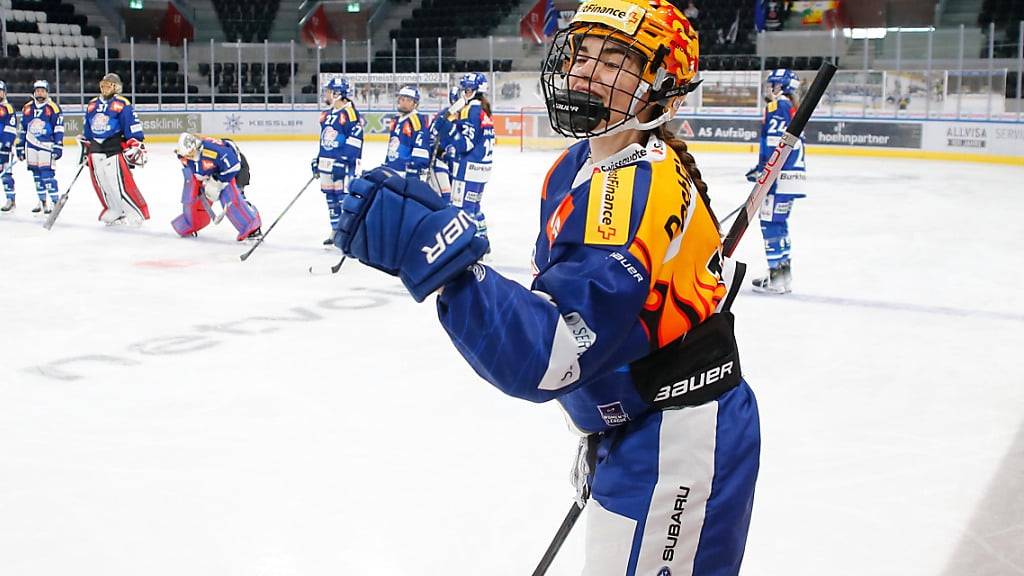 Entschied das erste Spiel des Playoff-Finals in der Verlängerung: Zürichs Topskorerin Sinja Leemann