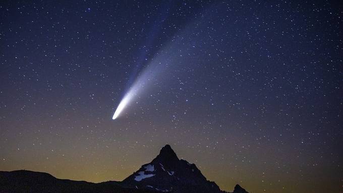 Der Komet Neowise ist weiterhin sichtbar