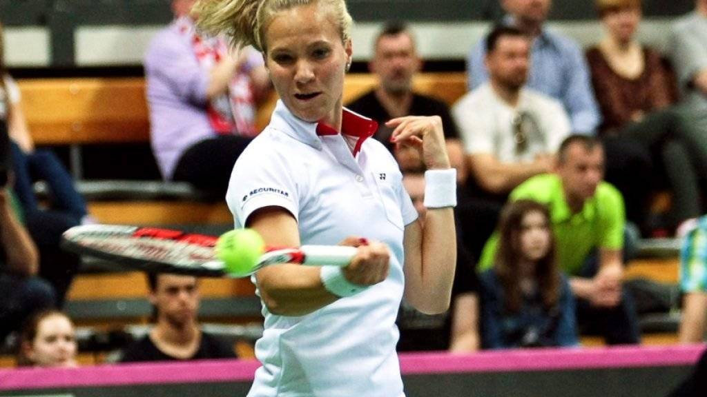 Viktorija Golubic feierte ihren ersten Schweizer Meistertitel