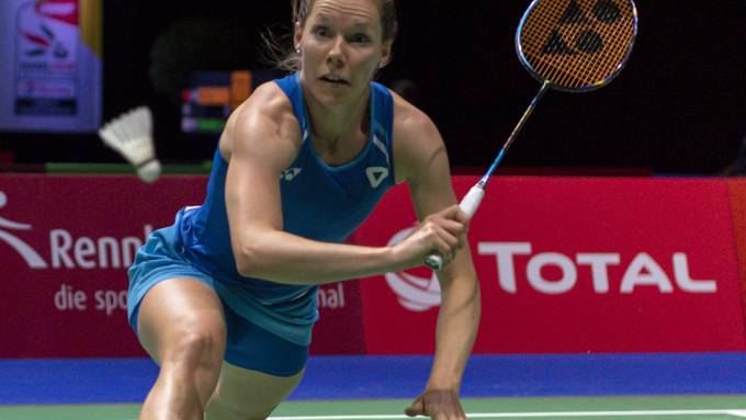 Sabrina Jaquet kann die Schweizer Ehre am Swiss Open nicht retten