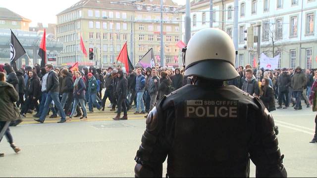 WEF-Demo: Bern fordert Kostenbeteiligung vom Bund