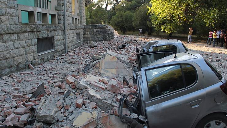 Albanien Unter Schock Dutzende Verletzte Und Panik Nach Mehreren Erdbeben Ausland rgauer Zeitung