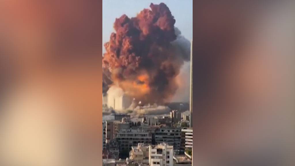 Heftige Explosion in Beirut: Zahl der Todesopfer steigt auf 100