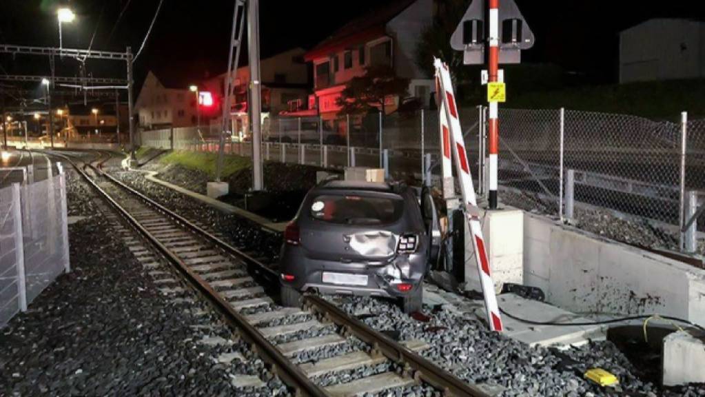 Auf den Bahngeleisen von Palézieux-Gare VD endete die Flucht des 19-Jährigen.