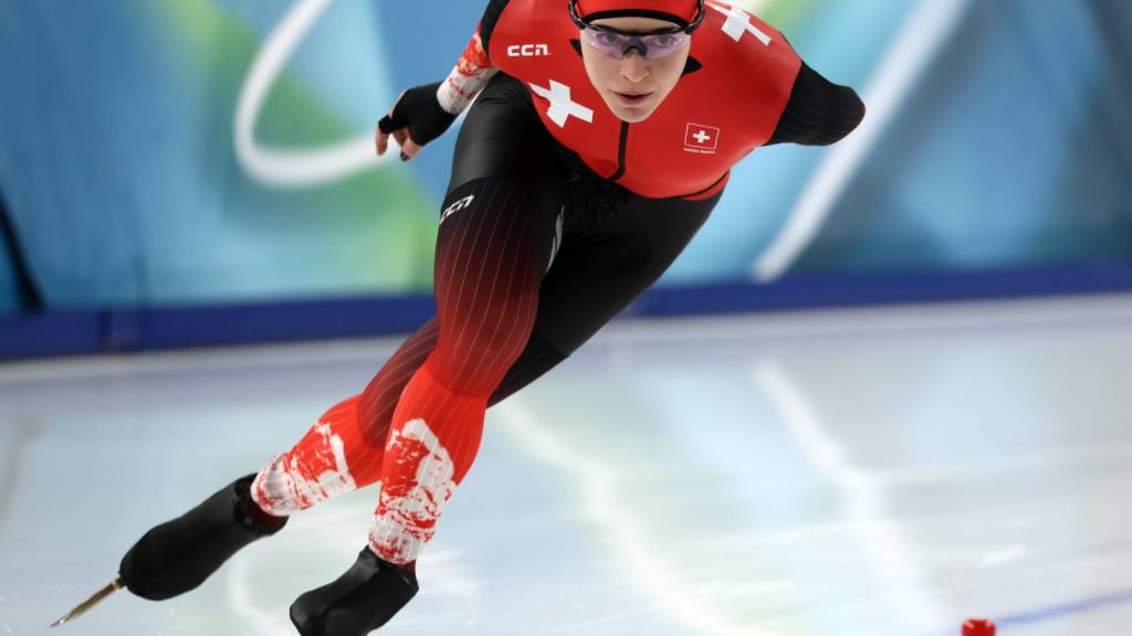 Kaitlyn McGregor kann bis zur letzten Kurve auf ein Olympia-Diplom schielen