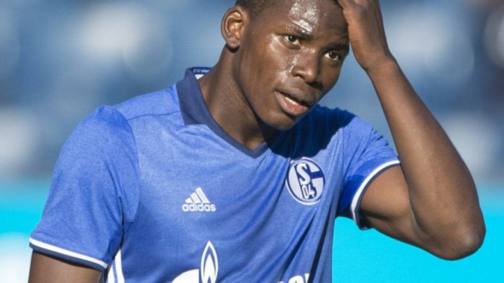 Breel Embolo fehlte beim 2:0-Sieg von Schalke gegen Mainz im Aufgebot