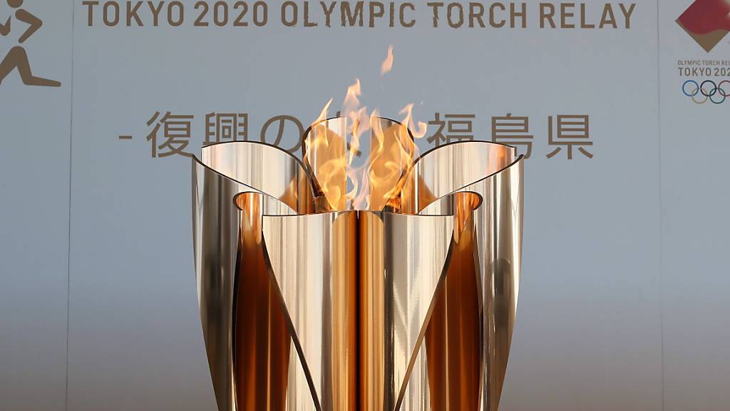 Das olympische Feuer bleibt bis Ende Monat in Fukushima