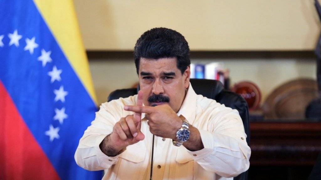 Kanada hat Strafmassnahmen gegen das Regime von Präsident Maduro in Venezuela erlassen. (Archivbild)