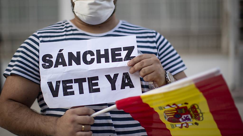 «Sánchez verschwinde!» - das brachten am Samstag Tausende auf den Strassen in Madrid, Barcelona und anderen Städten Spaniens zum Ausdruck. Der Regierungschef soll weg.