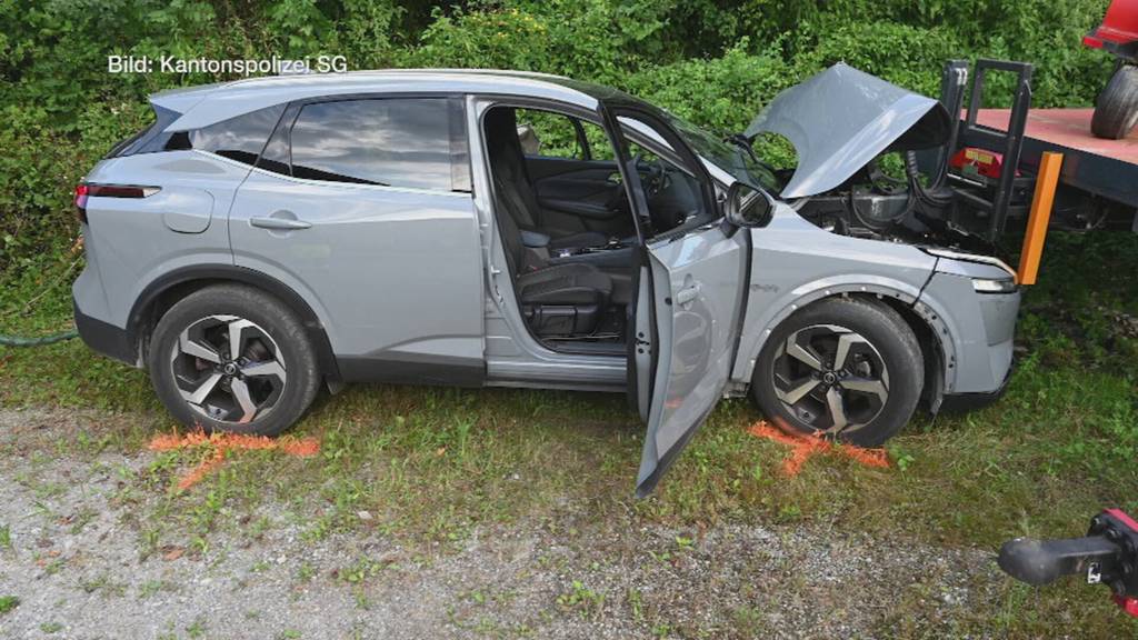 Chef der St.Galler Regionalpolizei verursacht alkoholisiert Autounfall