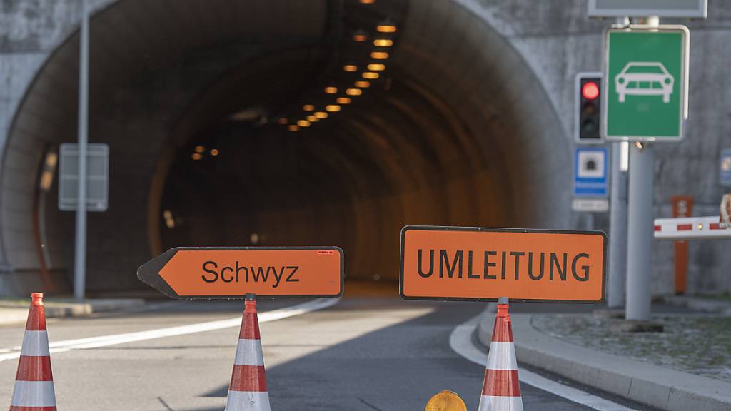 Umweltorganisationen erheben Beschwerde gegen «Neue Axenstrasse», bieten aber Hand für eine Lösung der Sicherheitsprobleme im Gebiet Gumpisch. (Archivbild)