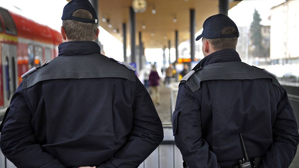 Security am Bahnhof