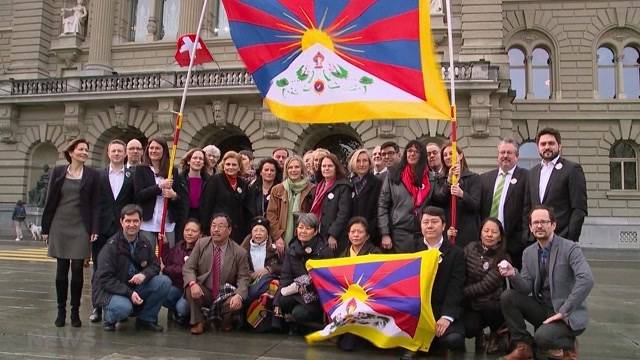 Protest für Tibet