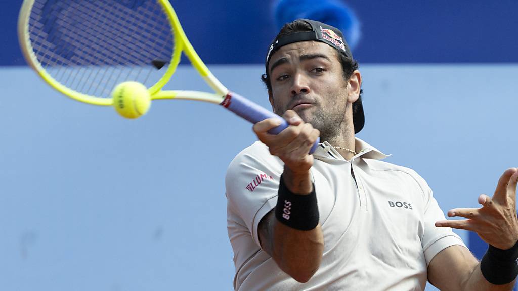 Matteo Berrettini zieht in Gstaad ohne Probleme in die Viertelfinals ein