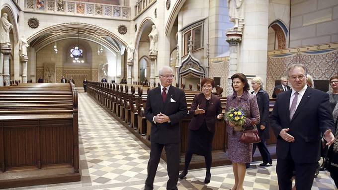 Schwedens Königspaar auf den Spuren von Reformation und Revolution