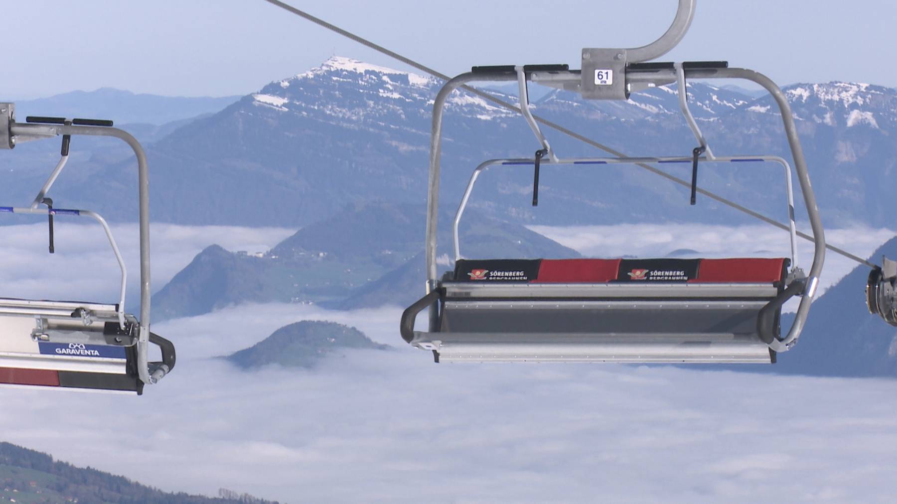 Sörenberg Bergbahnen. Neue Sessellift von Eisee auf das Brienzer Rothorn