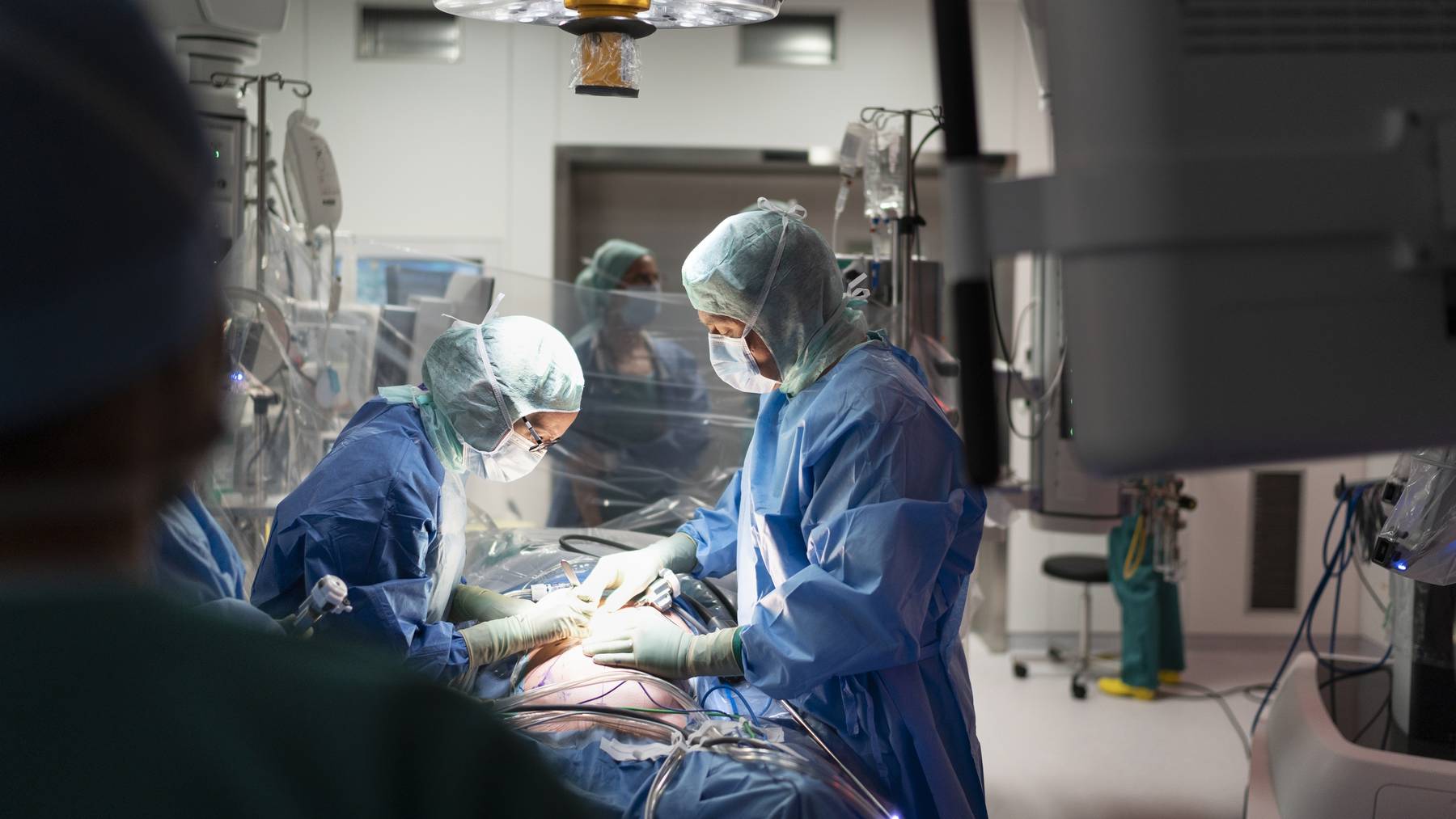 Operation im Spital