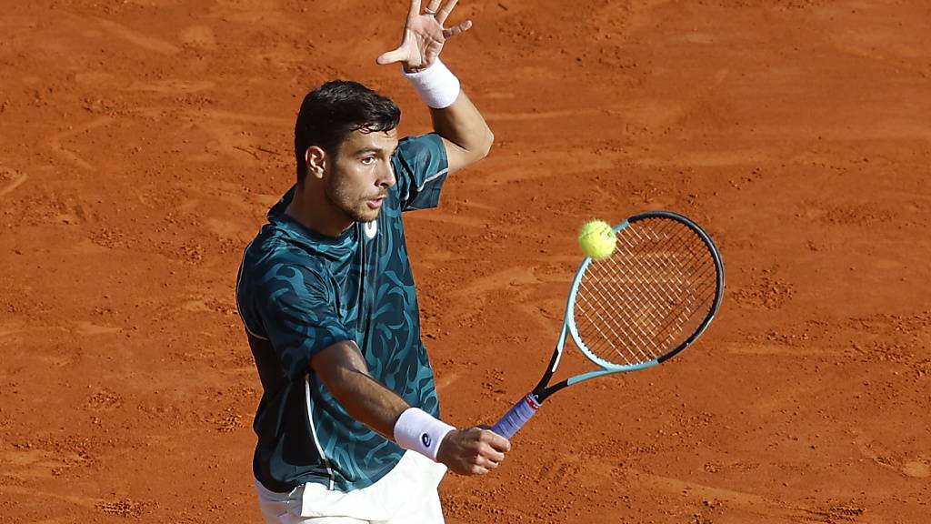 Lorenzo Musetti wehrte gegen Stefanos Tsitsipas 14 Breakbälle ab