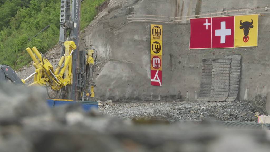 Start der Sprengungen für Morschacher-Tunnel