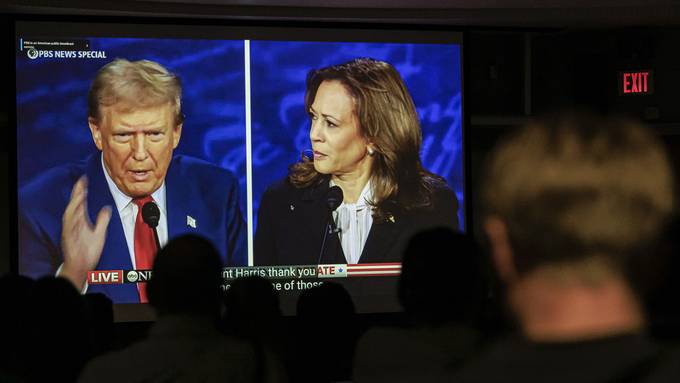 Showdown: Trump und Harris bei TV-Duell im Angriffsmodus