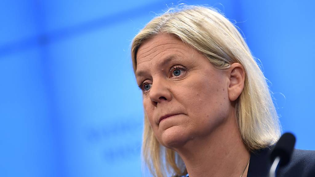 Magdalena Andersson war kurz nach ihrer Wahl zur ersten schwedischen Regierungschefin wieder zurückgetreten.