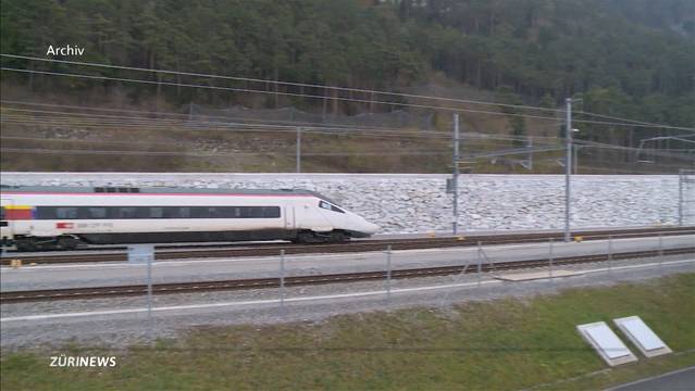 Geschwindigkeitsrekord beim neuen Gotthard-Zug