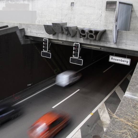 Bundesrat genehmigt dritte Röhre im Rosenbergtunnel