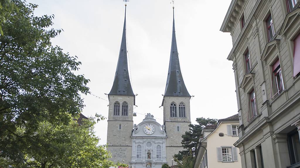Die katholische Kirche der Stadt Luzern hat in der Coronakrise über 100'000 Franken gespendet. (Archivaufnahme)