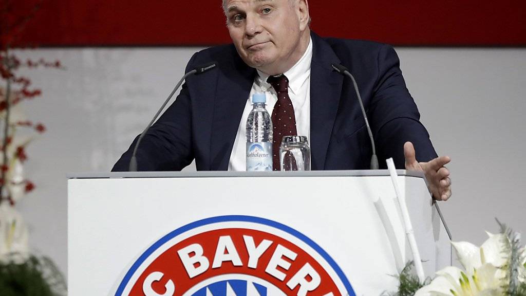 Uli Hoeness wird angeblich nicht mehr zur Wiederwahl als Präsident von Bayern München kandidieren
