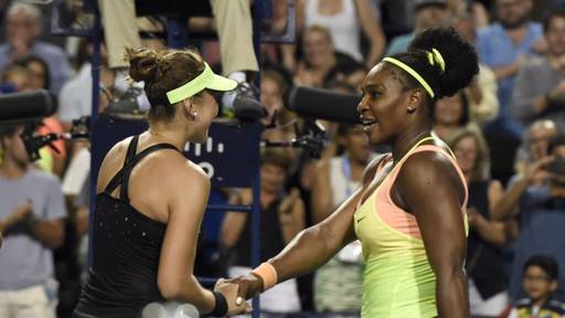 Bencic stösst im Duell auf Tennis-Ass Serena Williams