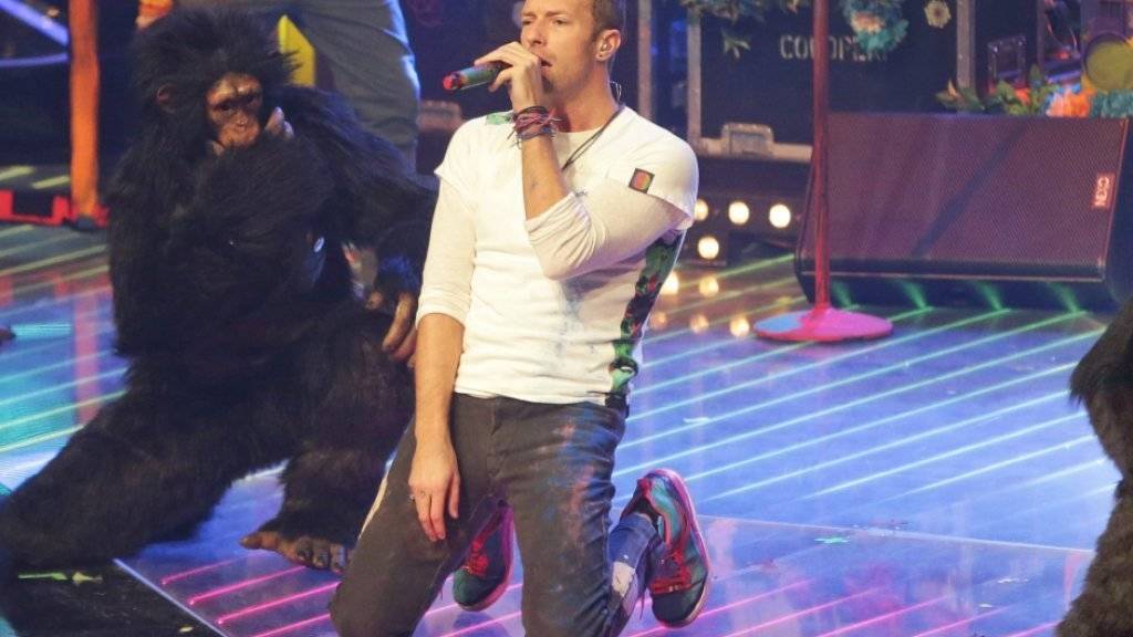 Coldplay-Frontmann Chris Martin kündigt für den Super Bowl etwas ganz besonderes an (Archiv).