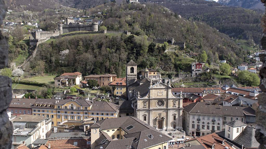 Mit dem Austragungsort Bellinzona findet das Eidgenössische Volksmusikfest Ende September zum ersten Mal im Tessin statt. Archivbild